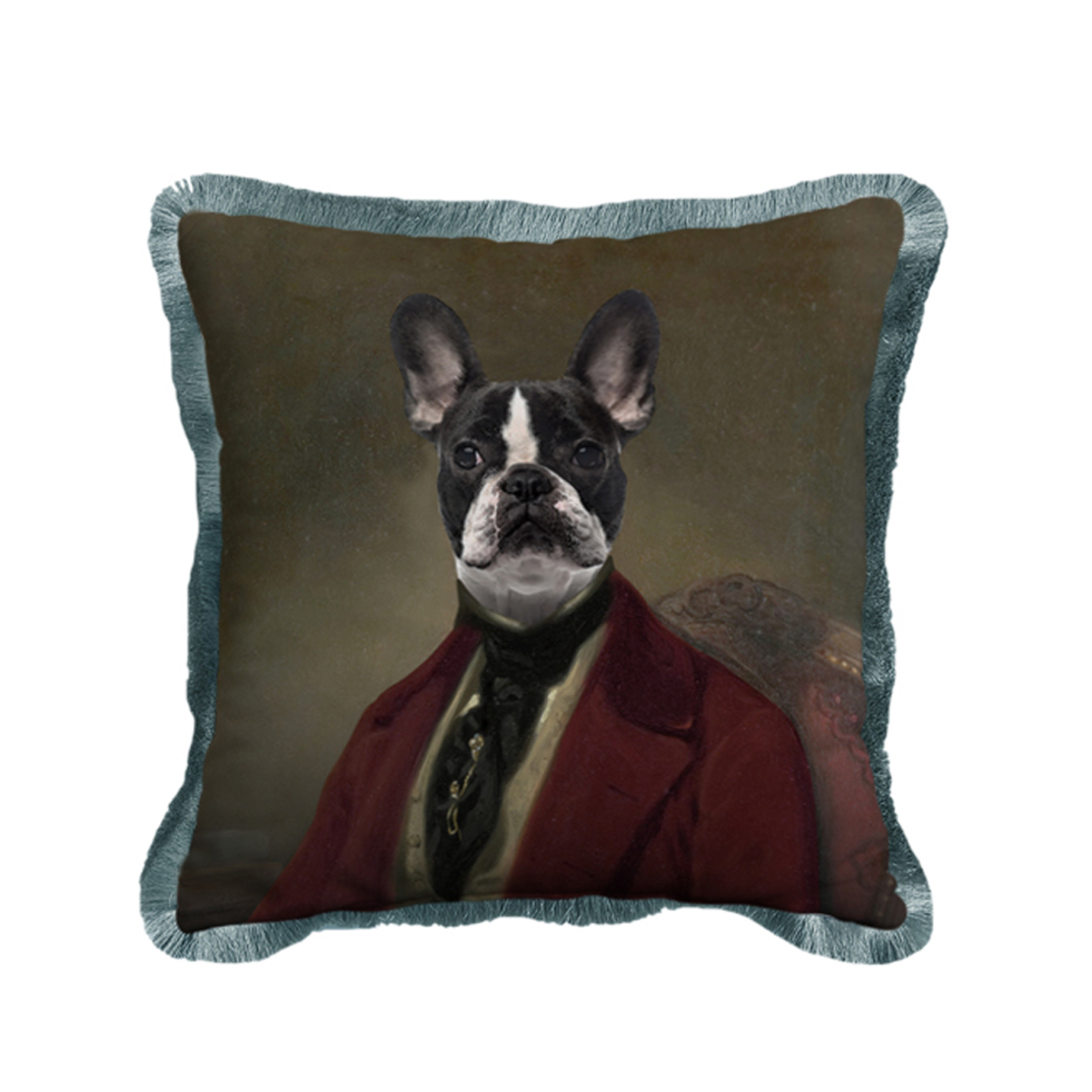 JASON DECOR CUSHION VELVET MULTICOLOR BLACK 45x45c