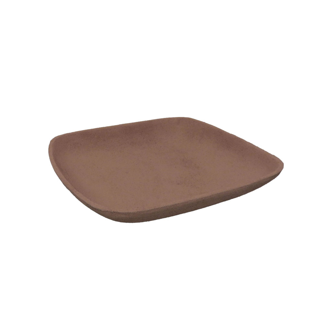 NATHEN TRAY DECORATIVE 23x22x4 ALUMINIUM BEIGE