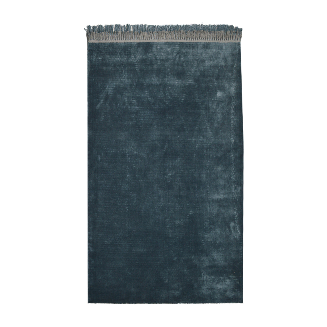 VELVET CARPET FABRIC BLUE 120x180 IN