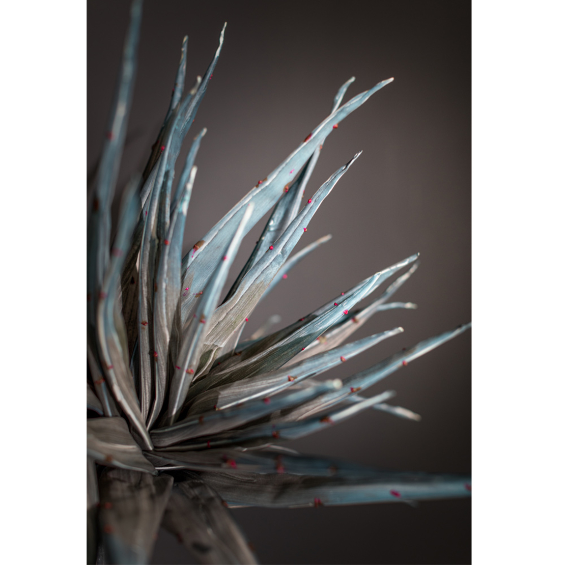 LITMUS ARTIFICIAL LEAF EVA FOAM BLUE GREY H90cm PR