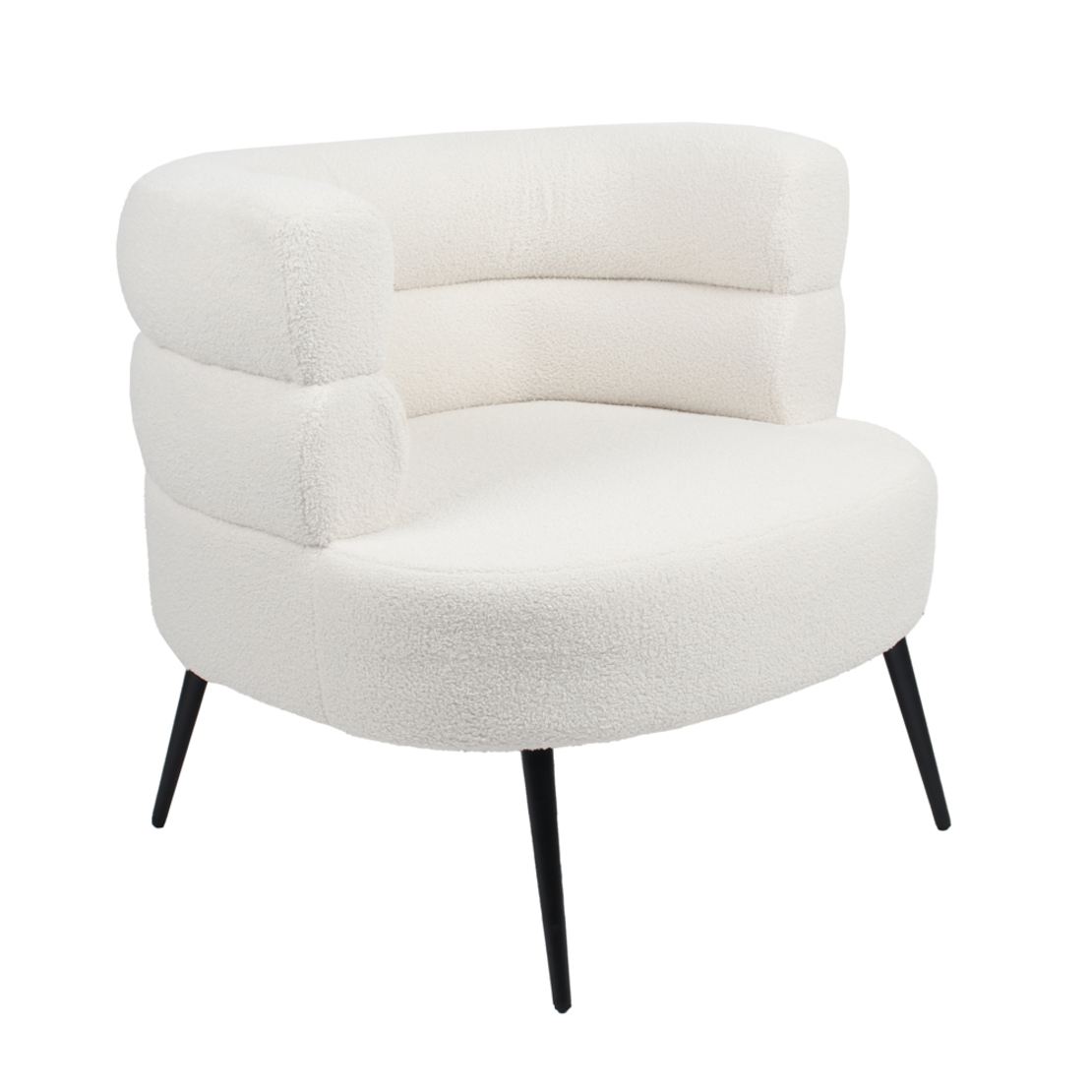 PAVLOVA ARMCHAIR FABRIC WHITE WOOD E1 PRC