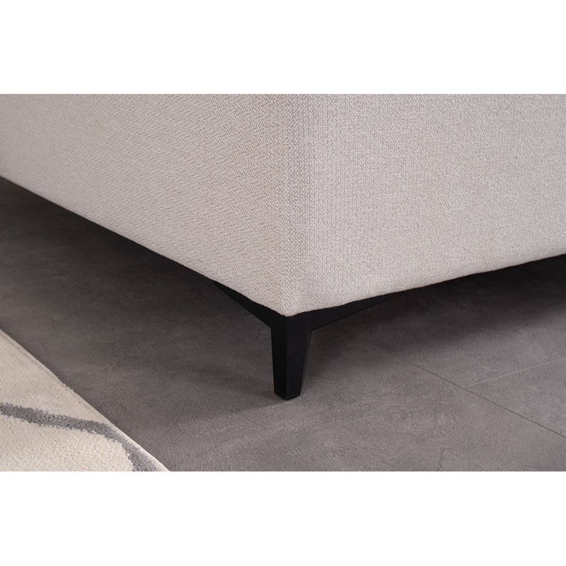FRAME BED WITH STORAGE (FOR MATTRESS 160x200cm) ZAKAR LOOK BEIGE 16-854 E1 TR