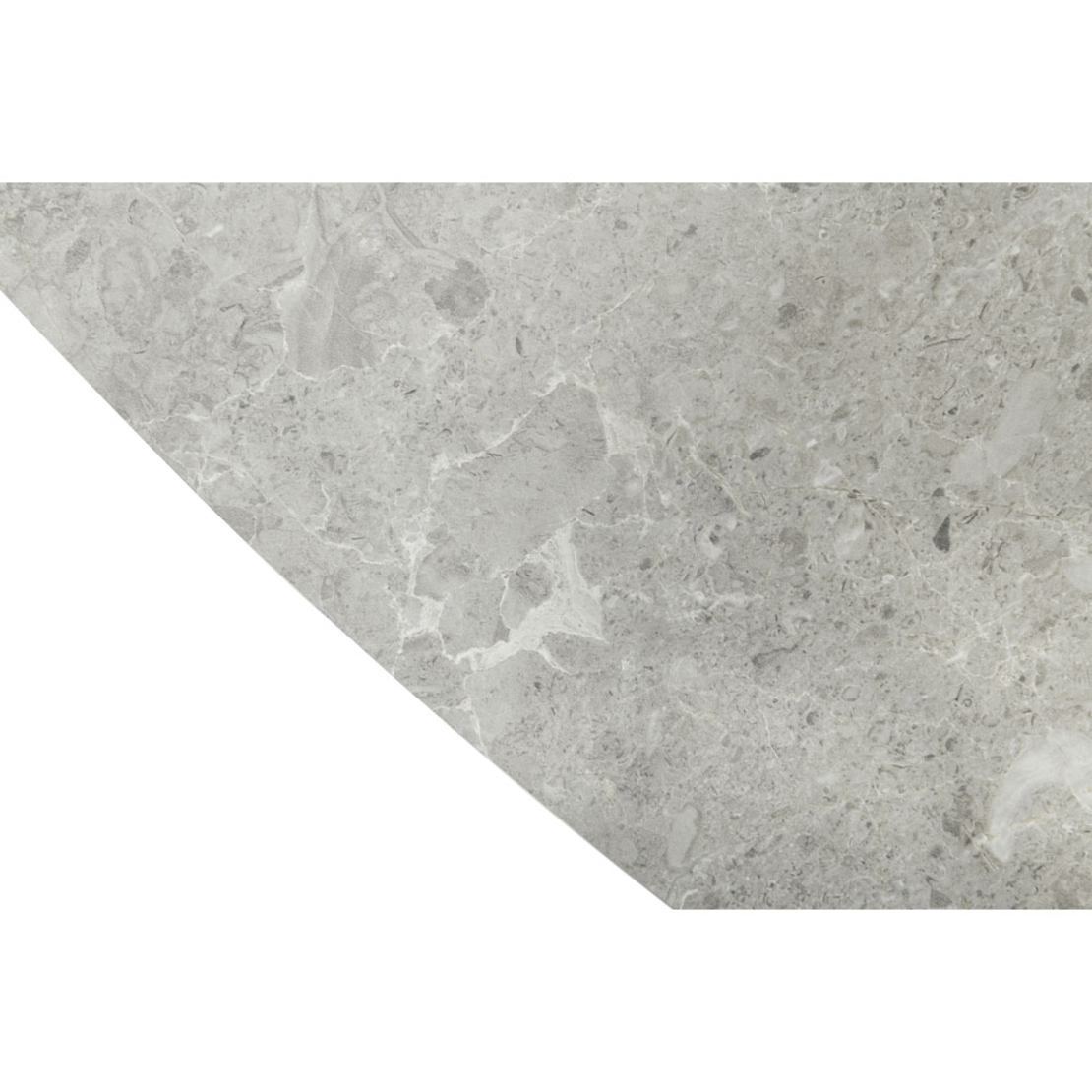 CASPIAN TABLE MELAMINE GREY WITH MARBLE PATTERN METAL LATTE 180x90x75 E1 PRC