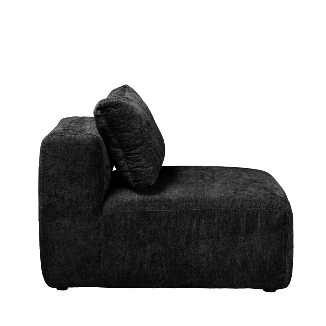 BOX ARMCHAIR EASY CLEAN FABRIC ANTHRACITE E1 EU