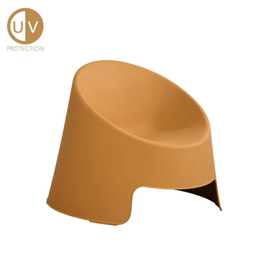 UOVO ARMCHAIR PP MUSTARD 84x79x70 PRC