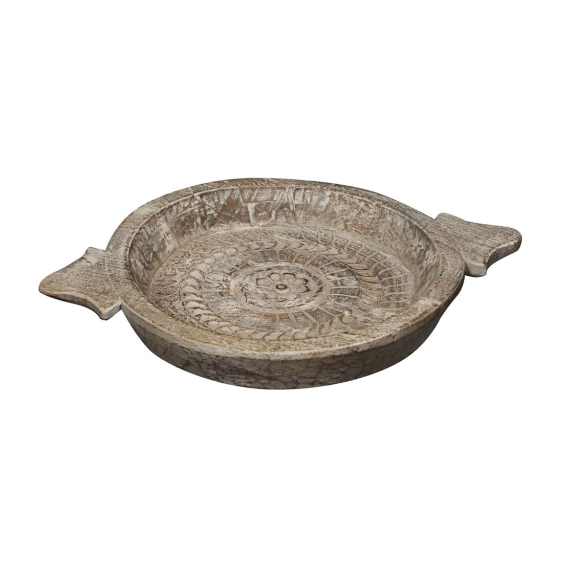 PARAT TRAY WOOD BROWN 55x44xH8cm IN