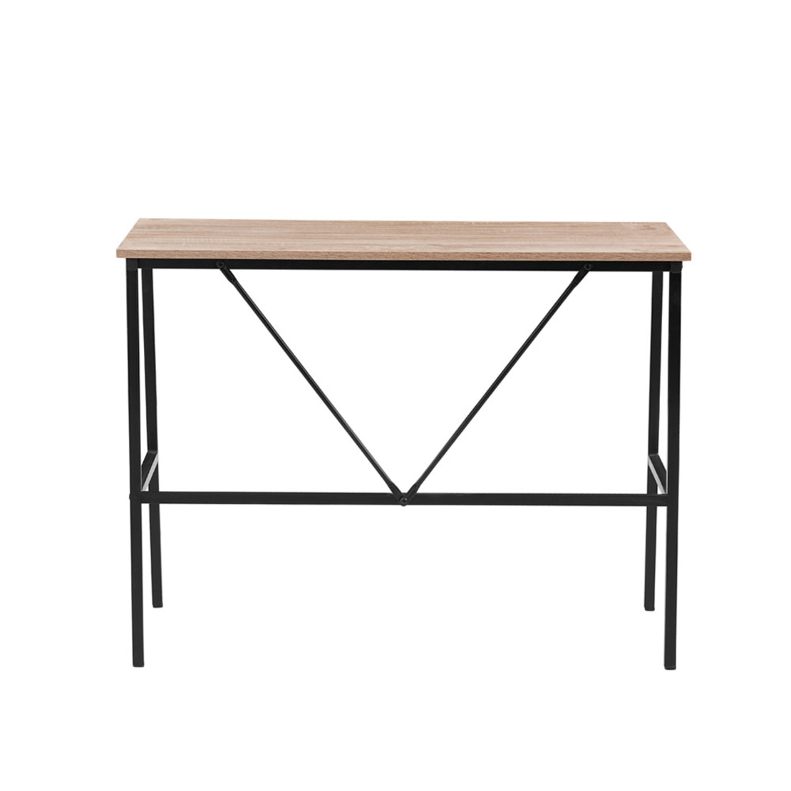 SO SIMPLE DESK CHIPBOARD WITH MELAMINE SONOMA BLACK 100x54xH75cm E1 PRC
