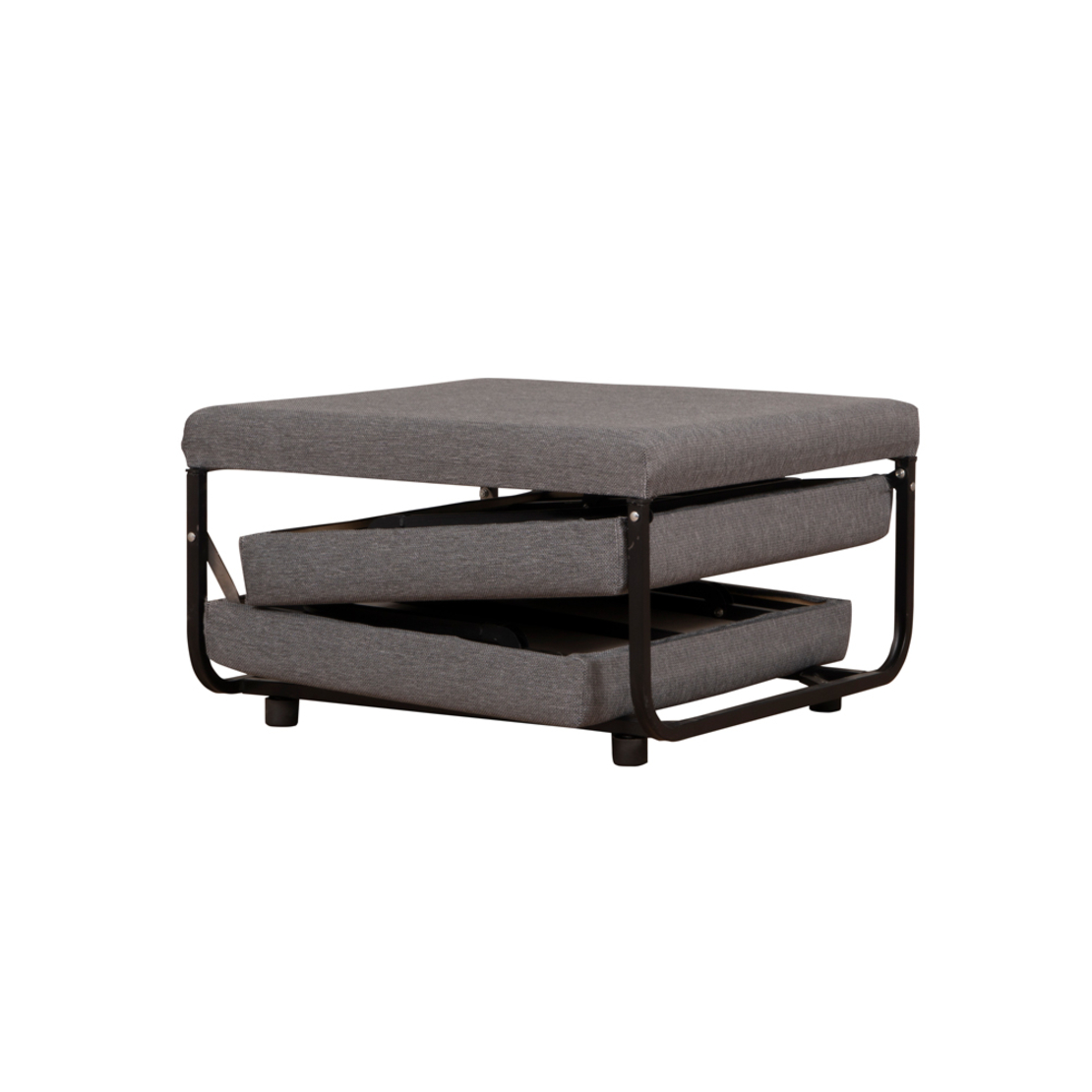 FOLD POUF GREY DARK 26-861 E1 TR
