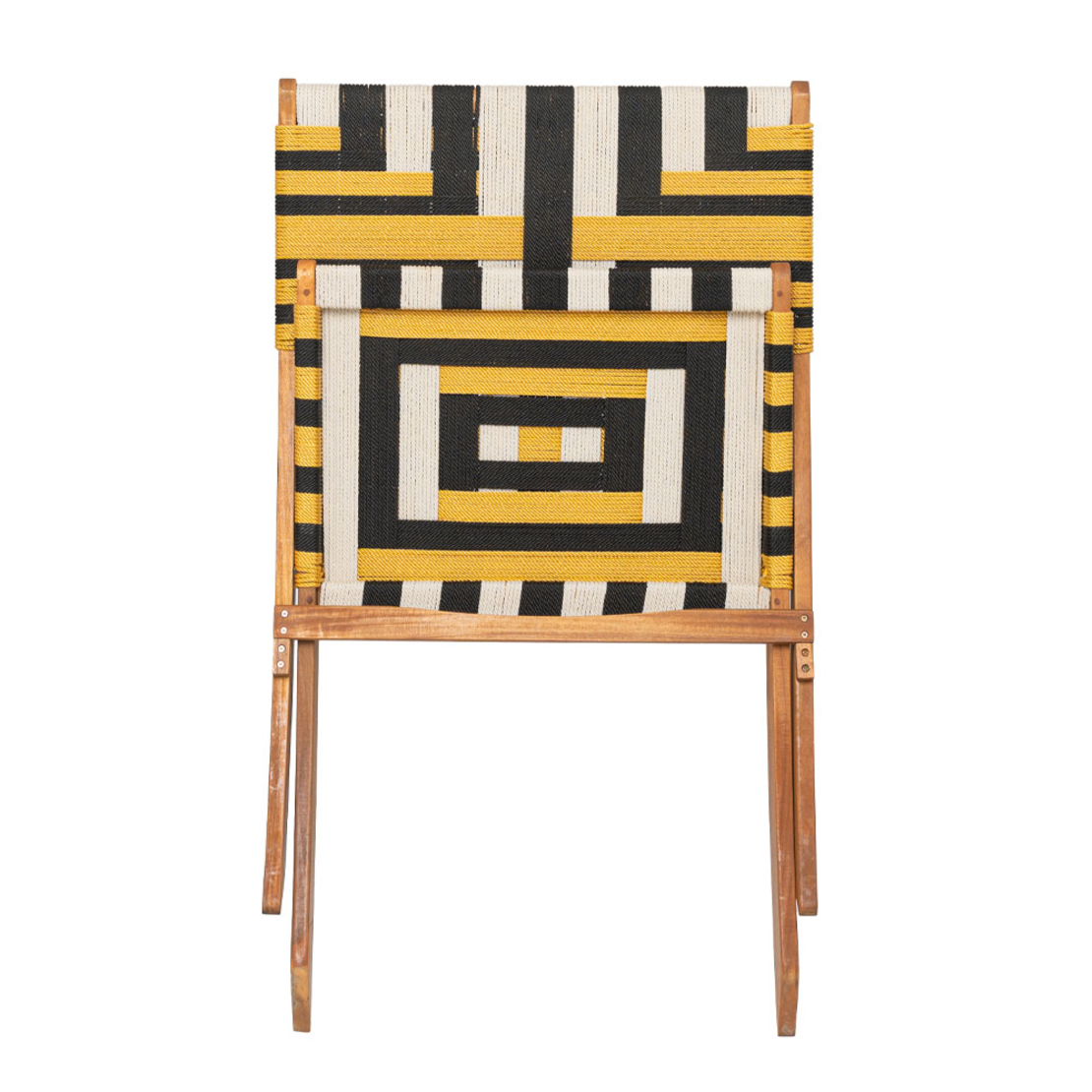VERANO CHAIR FOLDING ROPE MULTICOLOR NATURAL 78x60xH72,5cm VN