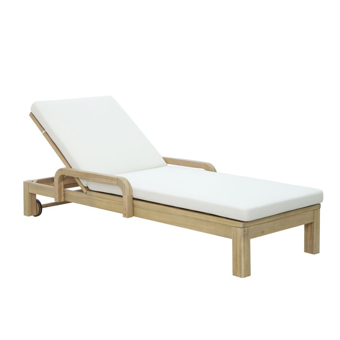 ANASA SUNBED FABRIC BEIGE NATURAL 184x73xH87cm VN