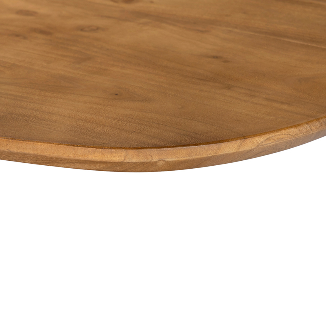 LEVEL COFFEE TABLE WOOD ACACIA WALNUT METAL BLACK 95x65xH48cm IN