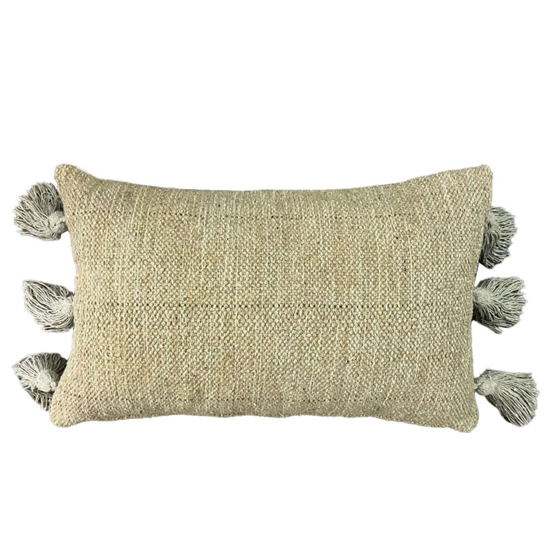 PRISHA DECOR CUSHION NATURAL 30x50cm IN