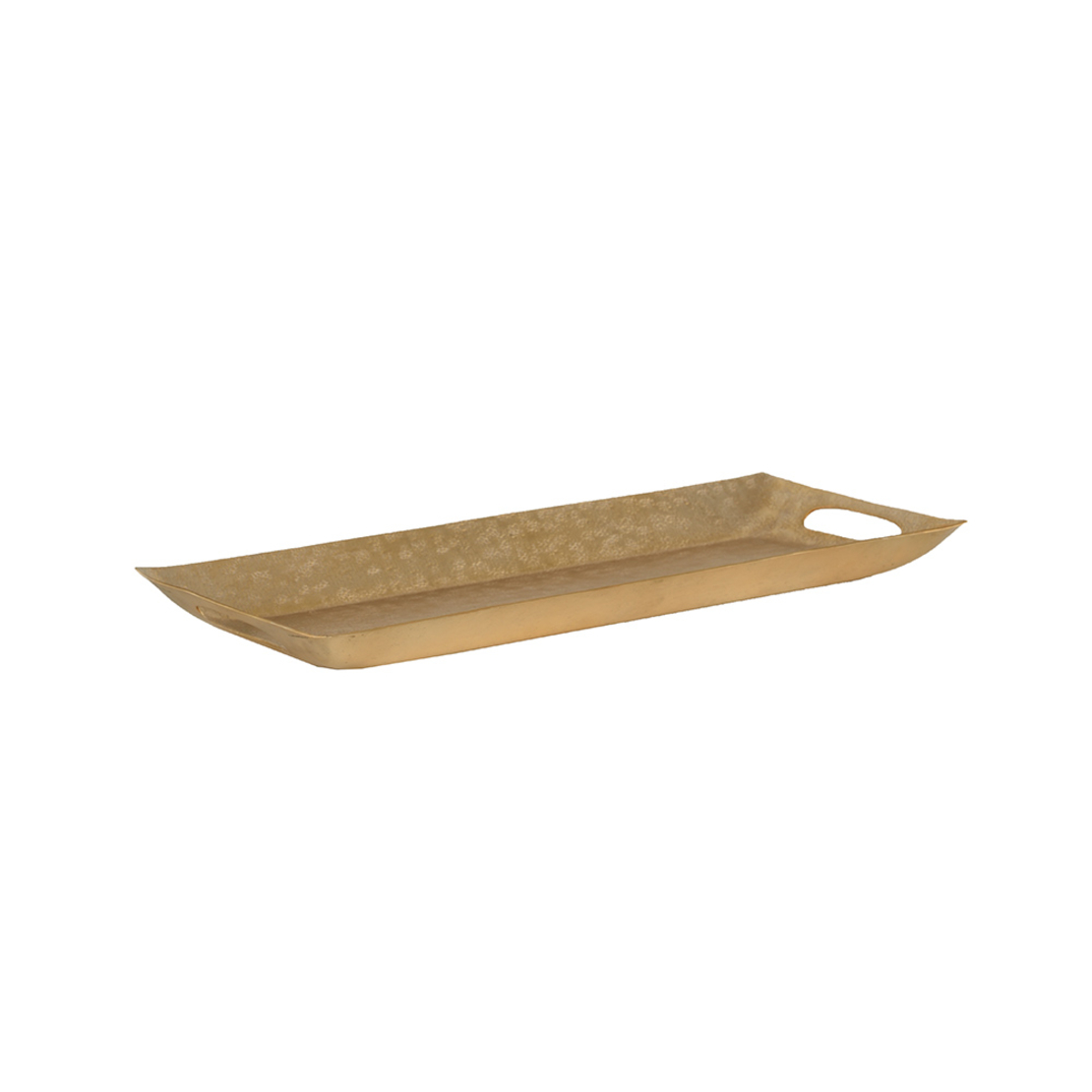 OSCAR TRAY ALUMINIUM CHAMPAGNE 54x23xH4cm IN