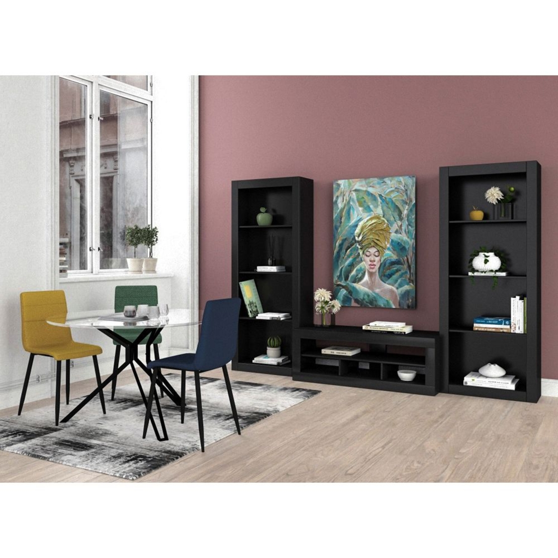 HIDE PAINTING CANVAS MULTICOLOR WOOD 76x100xH3,5cm