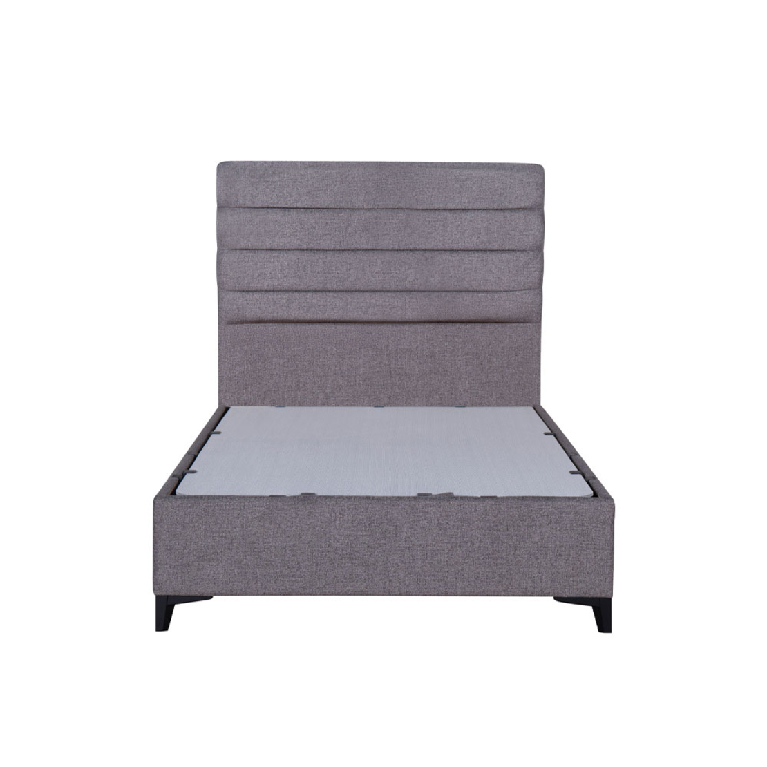 STRATTA BED WITH STORAGE (FOR MATTRESS 120x200cm) FABRIC GREY 34-900 E1 TR