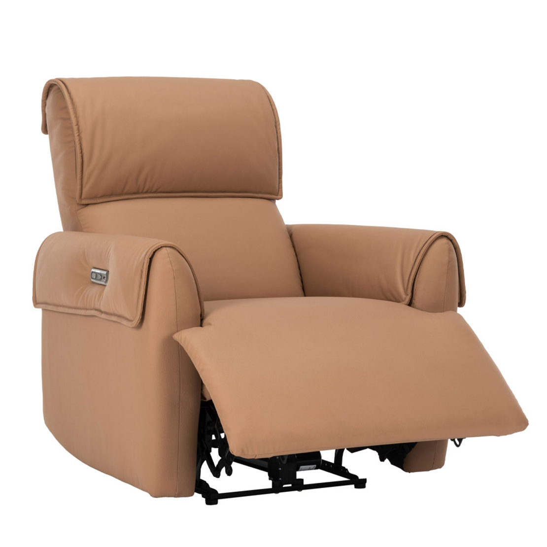 DAYDREAMER ARMCHAIR RECLINER WOOD CAMEL 88x95xH102cm PRC