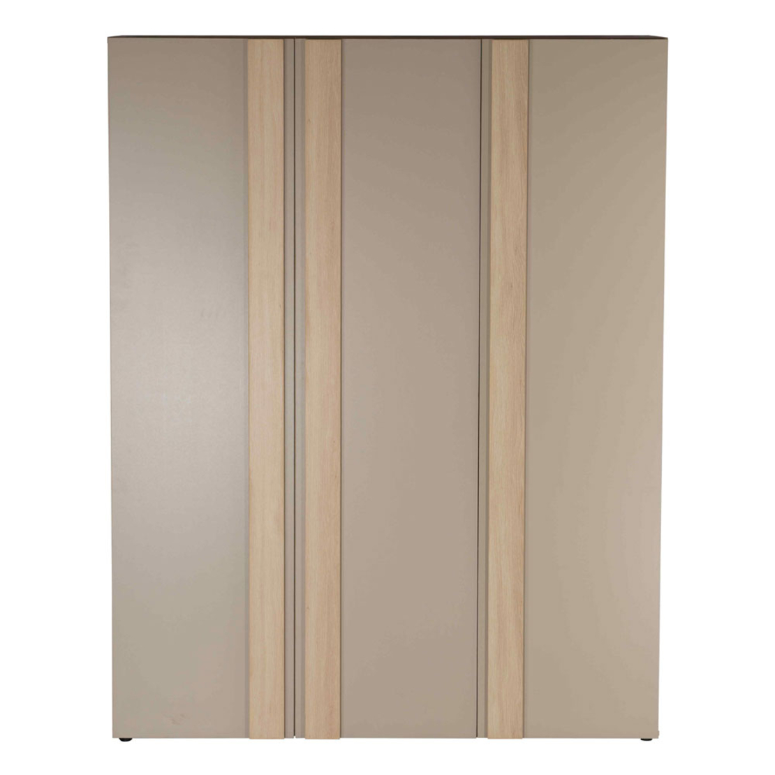 CAPPUCCINO WARDROBE 3DOORS CHIPBOARD WITH MELAMINE CARTA LATTE SONOMA 140x52x180 E1 PRC