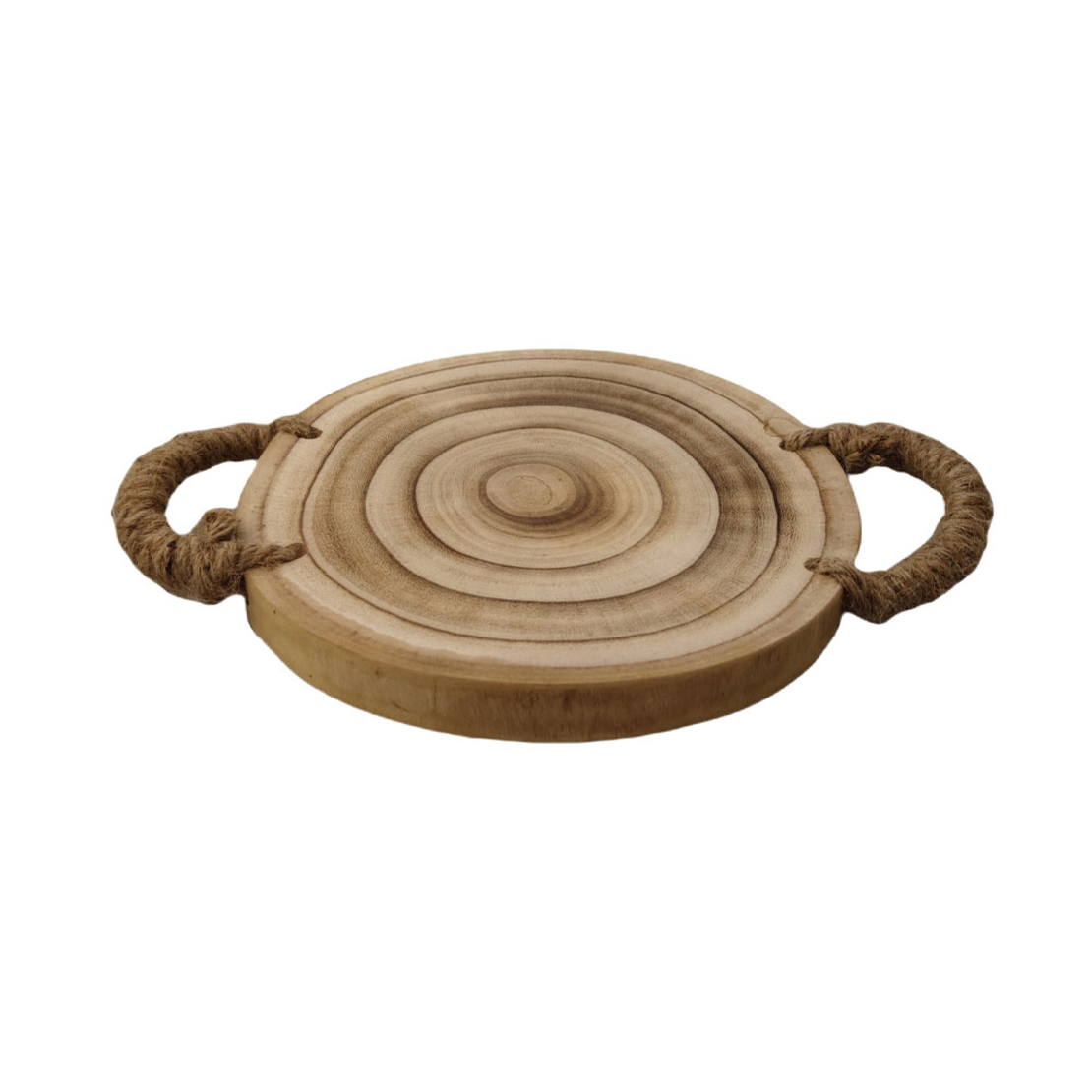 KENGO TRAY WOOD NATURAL 25x25xH3cm PRC