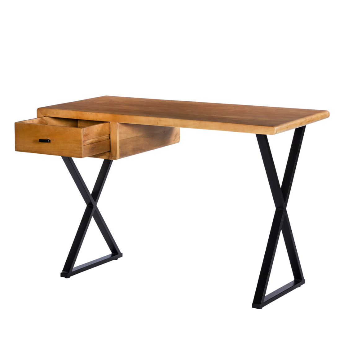 SCRIVANIA DESK WOOD ACACIA WALNUT 118x55xH78cm IN