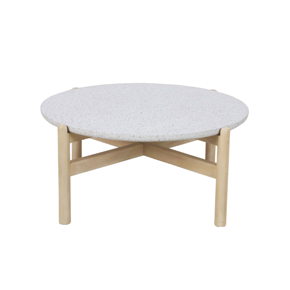 TERRAZZO COFFEE TABLE TERRAZZO TERRAZZO 84,4x84,4xH37cm VN