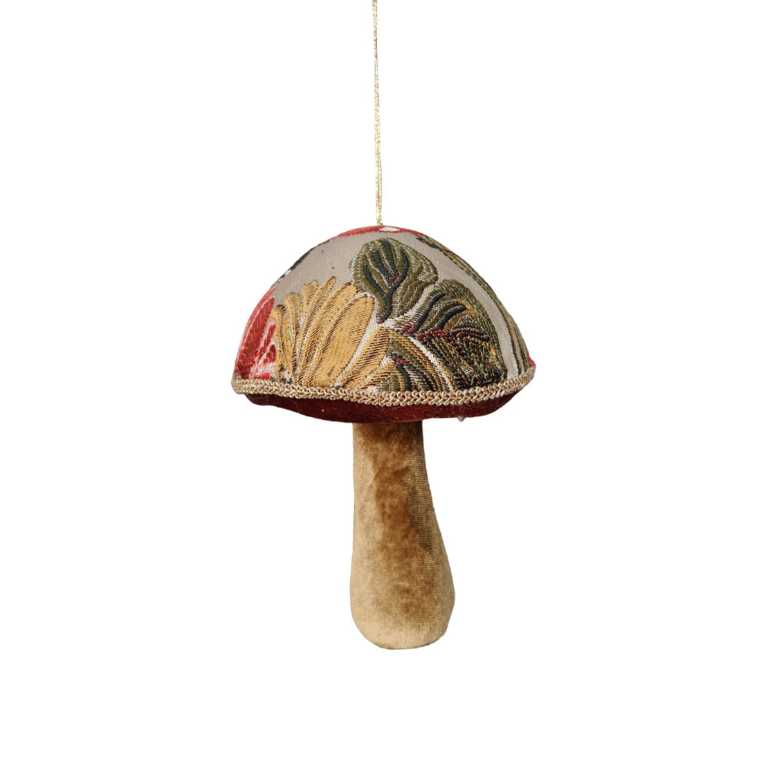 XMAS MUSHROOM BROCADE B MUSHROOM MULTICOLOR PRC
