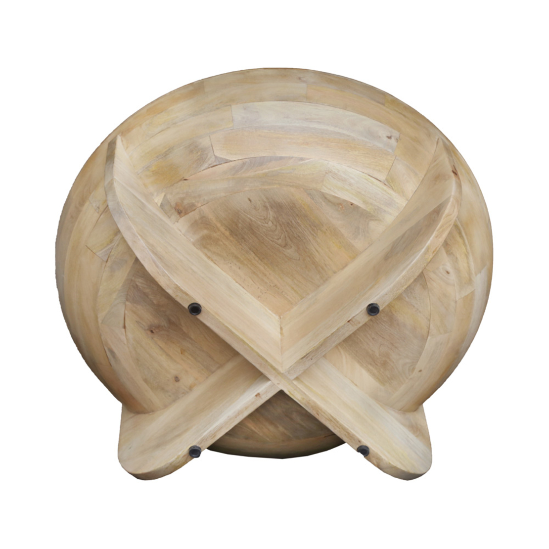 PALOMA COFFEE TABLE WOOD MANGO NATURAL 91x91xH49cm
