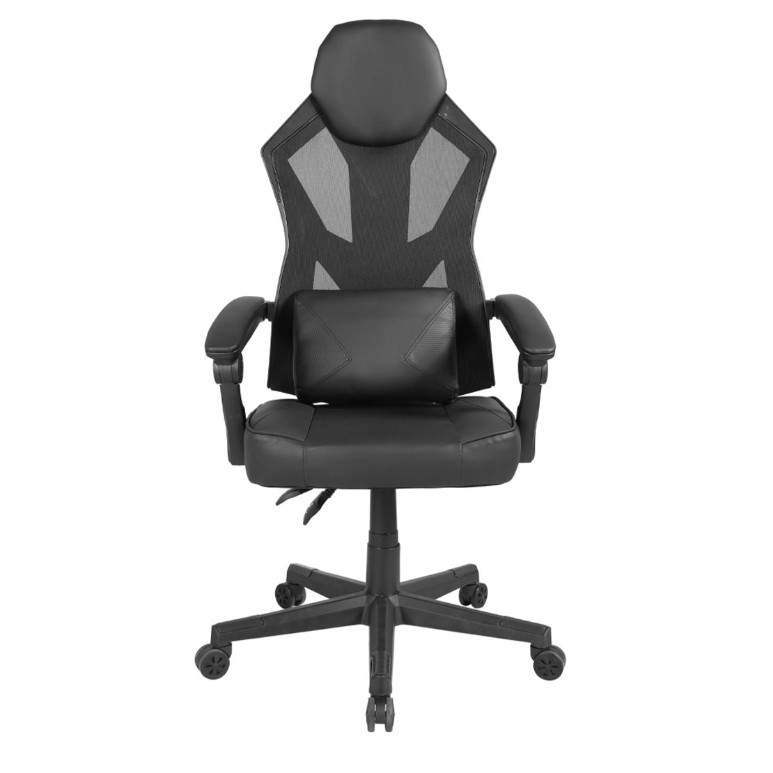 FUSION GAMING CHAIR DESK FABRIC BLACK NYLON PP 50x74xH137cm PRC