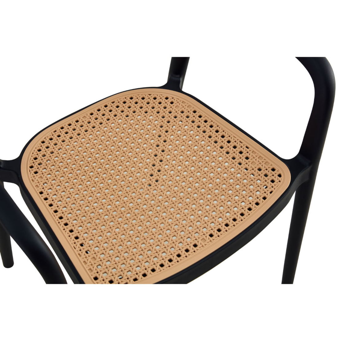 BISTROT CHAIR PP BLACK NATURAL PRC
