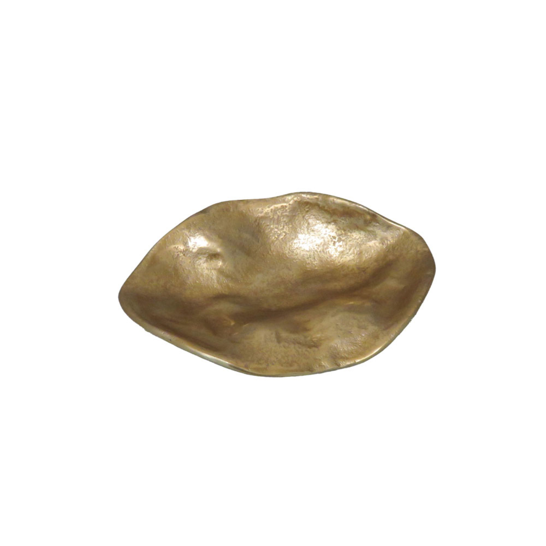 GRANTAS TRAY DECORATIVE 23x16x5 ALUMINIUM GOLD