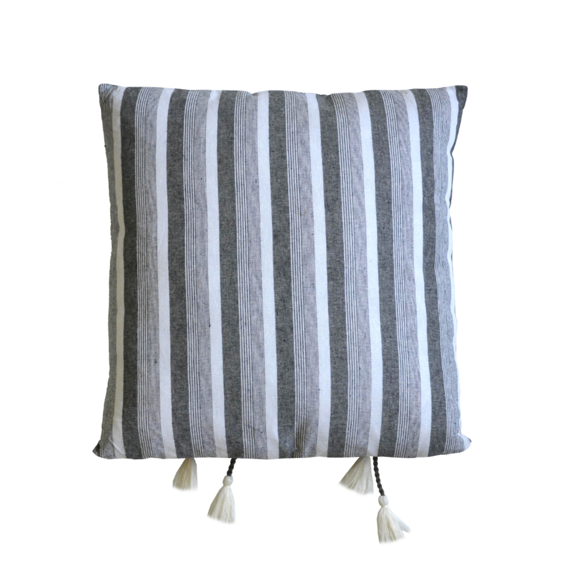 SABLE 6 DECOR CUSHION COTTON GREY 50x50cm E1 IN
