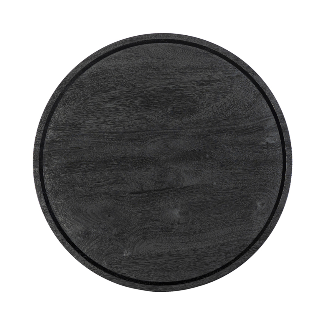 SOHO COFFEE TABLE WOOD MANGO BLACK 65x65xH45cm IN
