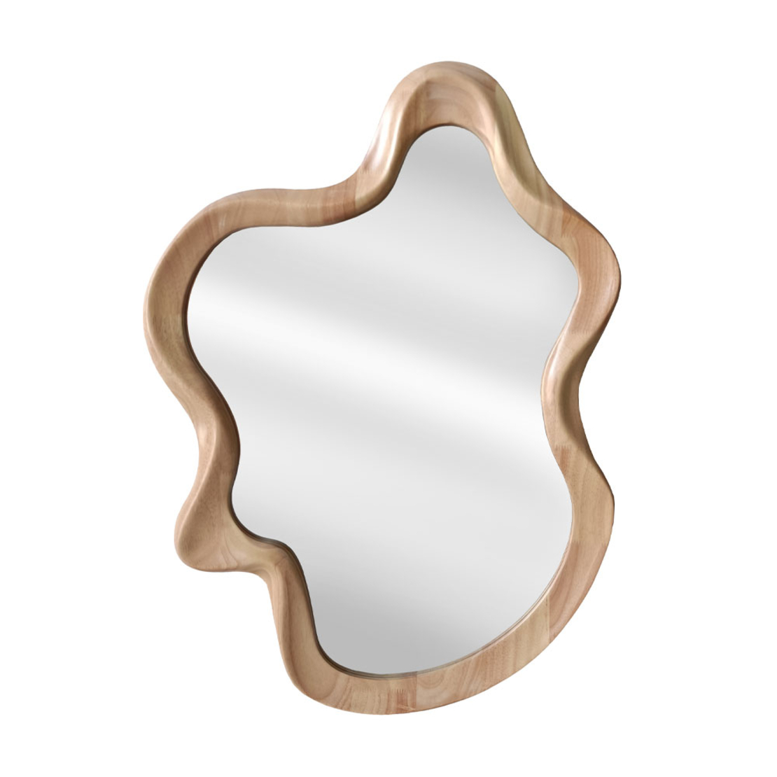 CORDELLA MIRROR WOOD NATURAL 60x73cm PRC