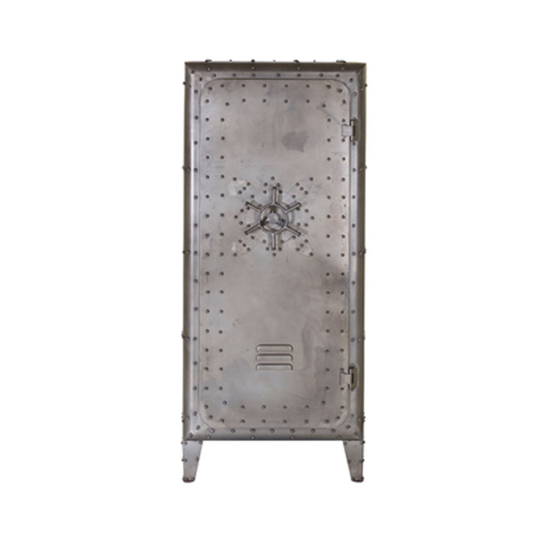 SAFE BOOKCASE TALL METAL GUNMETAL 66x57xH152cm IN