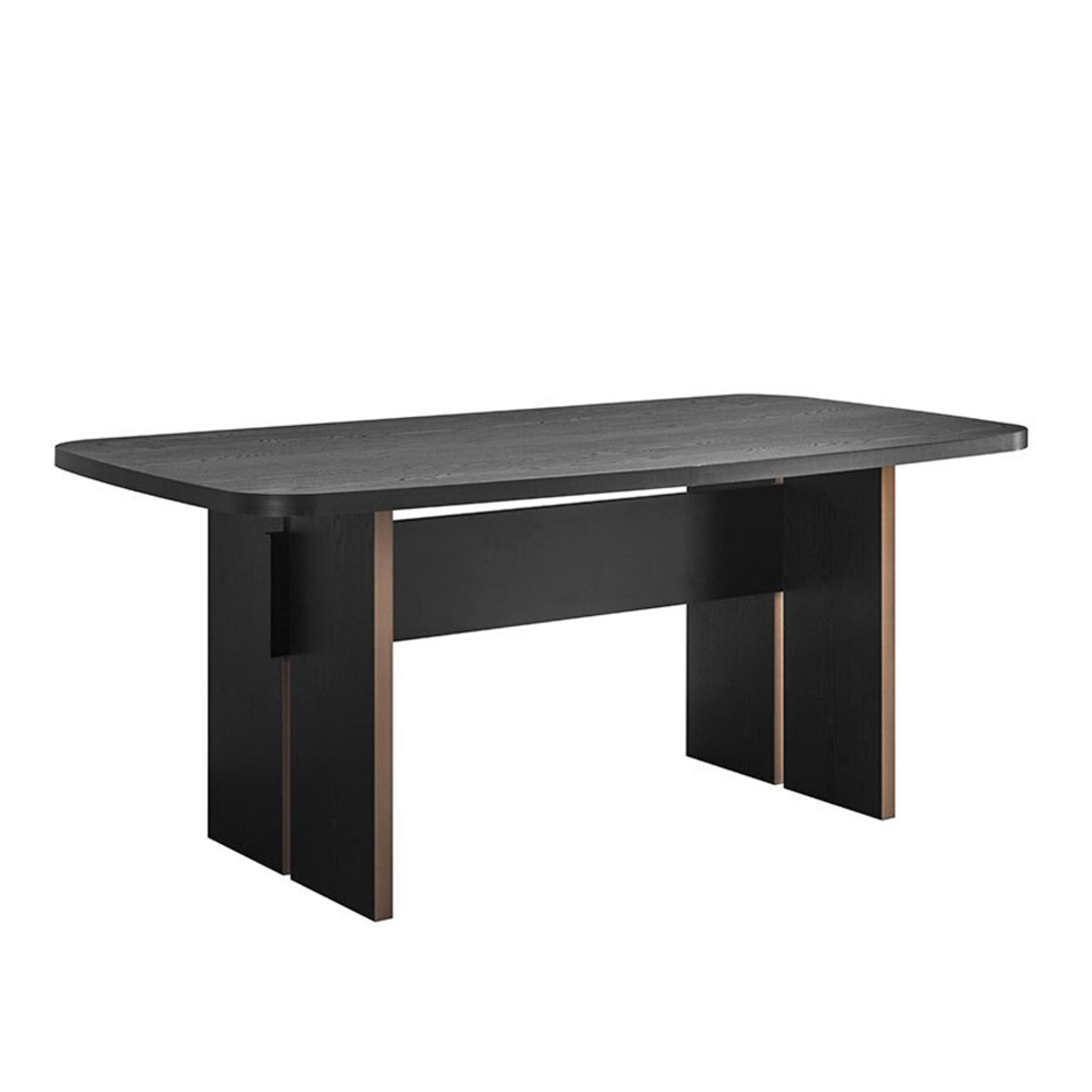 DARK TABLE MELAMINE BLACK OAK E1 TR