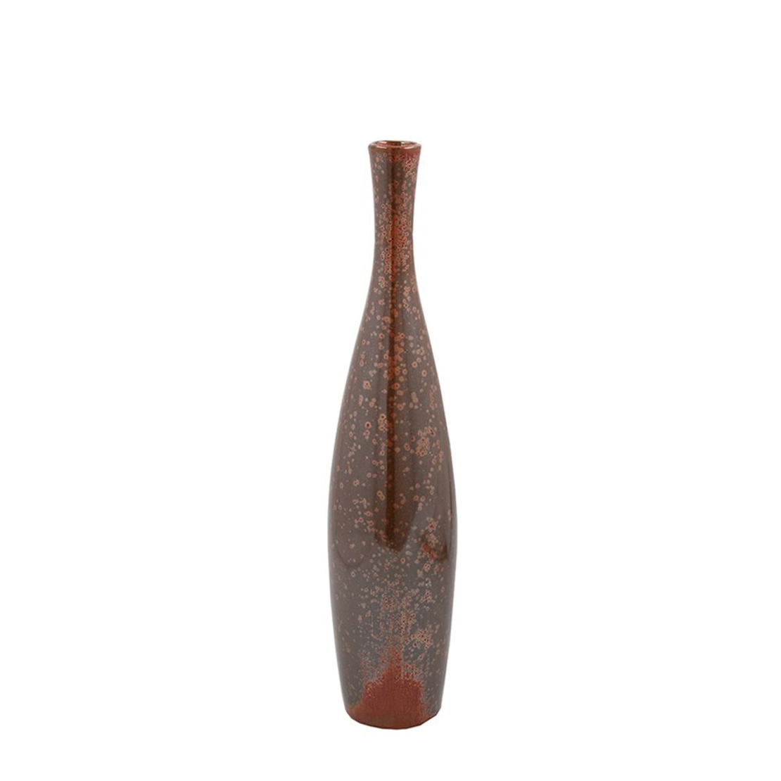 LEI VASE CERAMIC TERRACOTTA D12xH48cm PRC