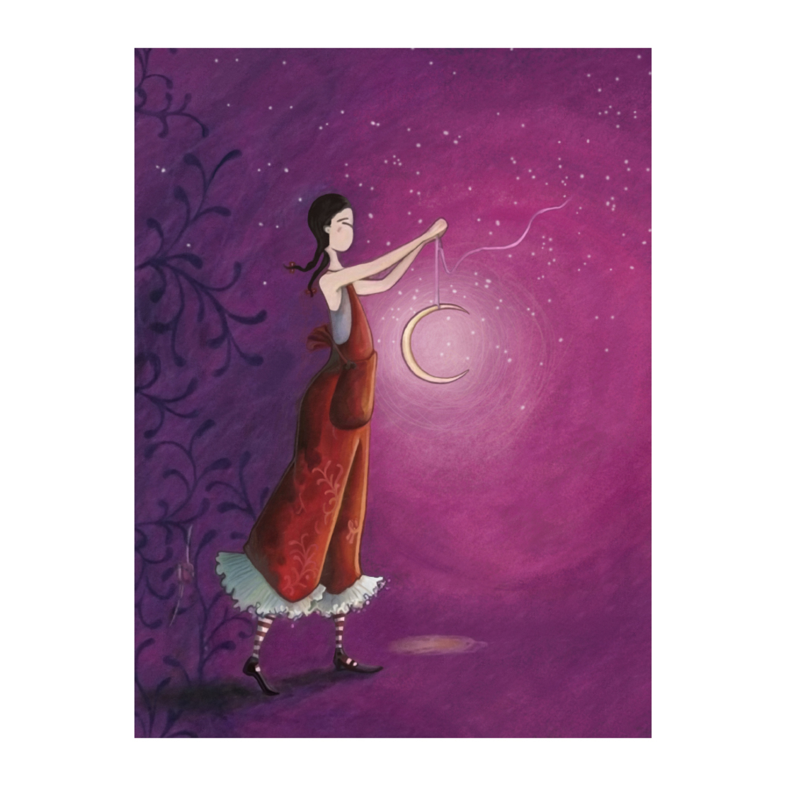 SOMNIA 4 PAINTING CANVAS MULTICOLOR WOOD 60x80xH3,