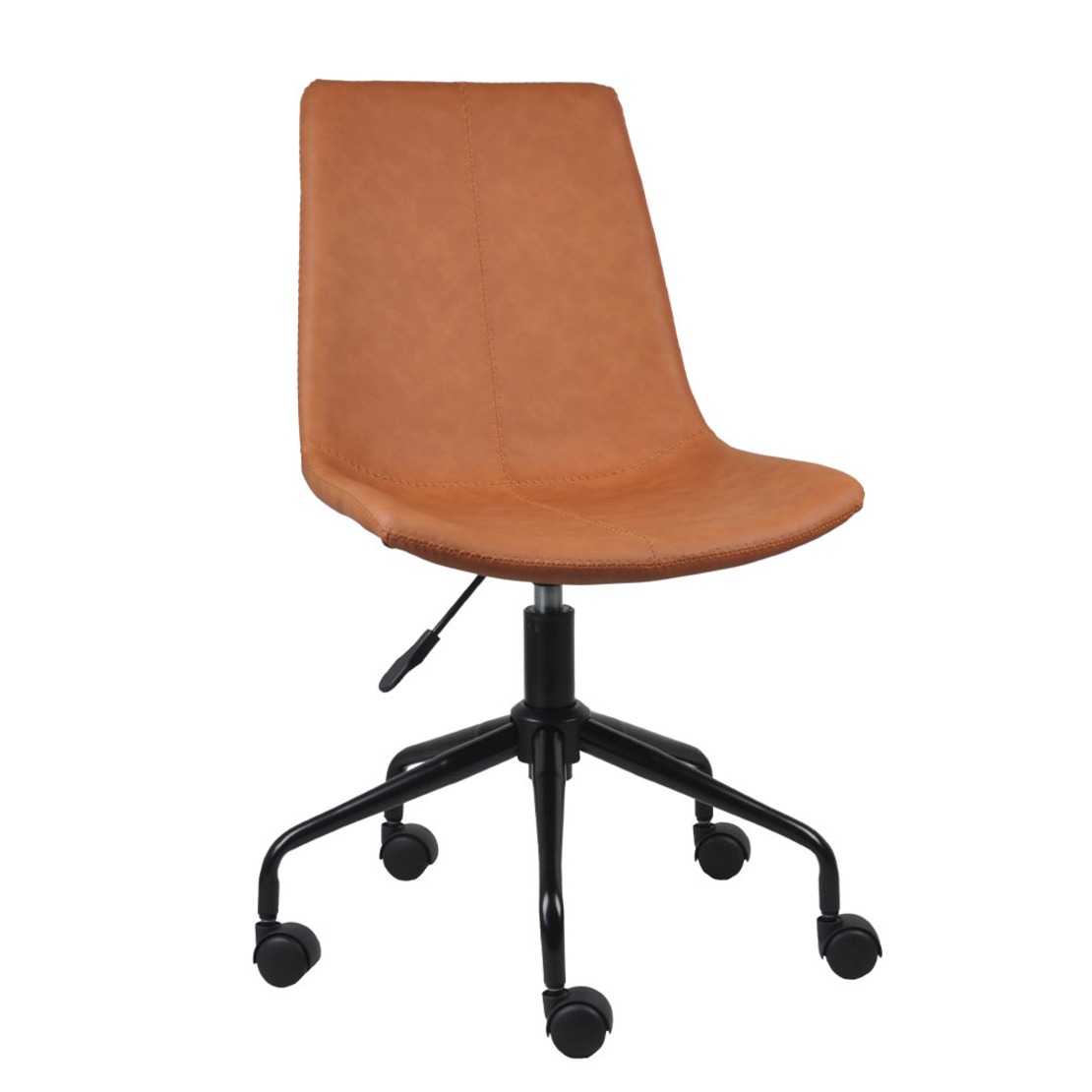 VINTAGE CHAIR DESK FABRIC TABAC METAL METAL 47x55,5xH91,5cm PRC