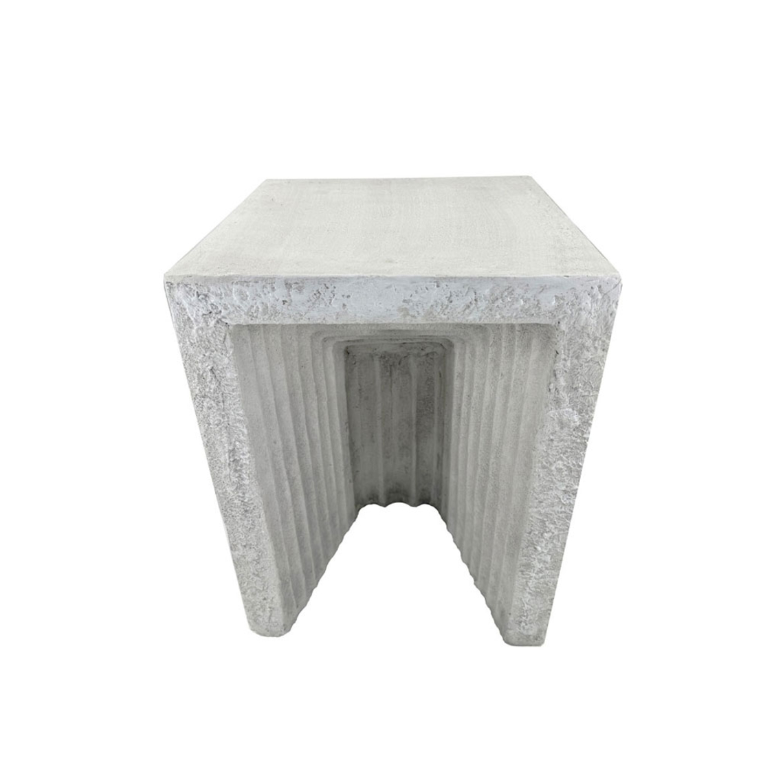 GATE SIDE TABLE CEMENT 34x34xH47cm PRC