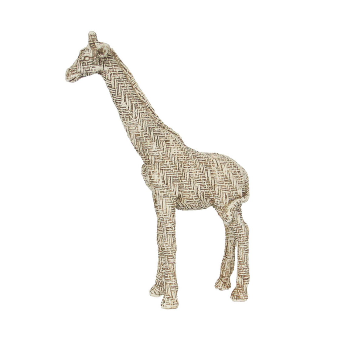 GIRAFFA N DECORATION GIRAFFE 19x7x28 POLYRESIN BEIGE BROWN