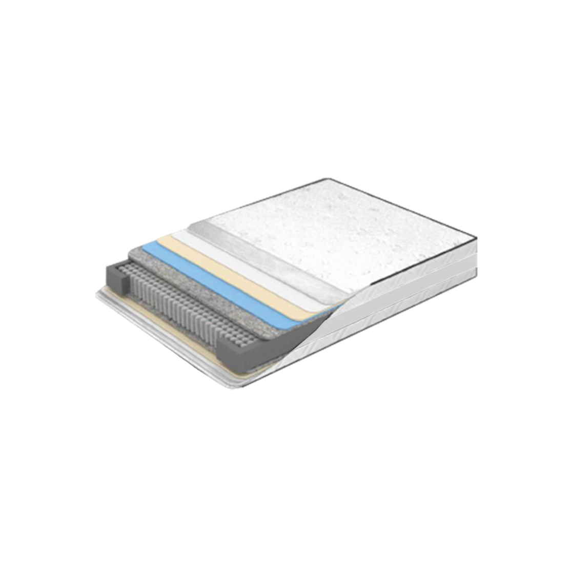 COLLECTIVE MATTRESS 90x200cm WHITE ANTHRACITE TR