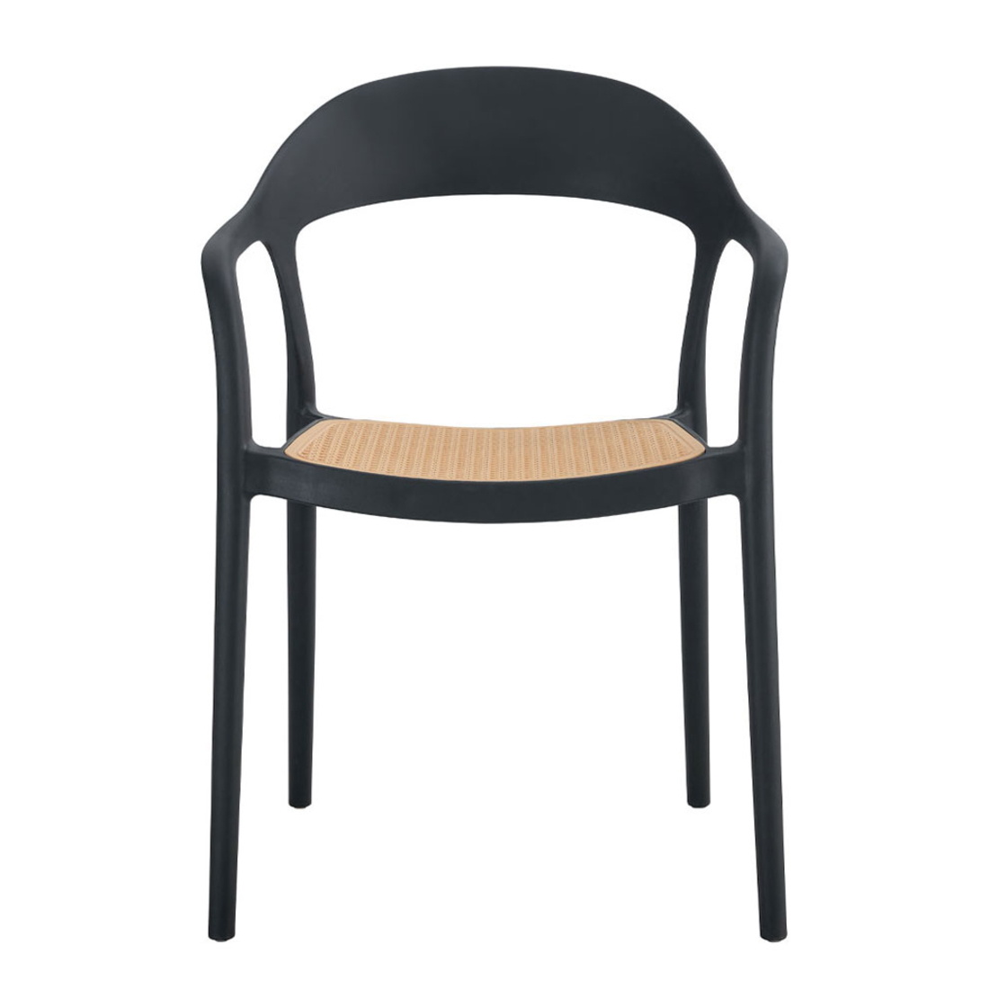 BISTROT CHAIR PP BLACK NATURAL PRC
