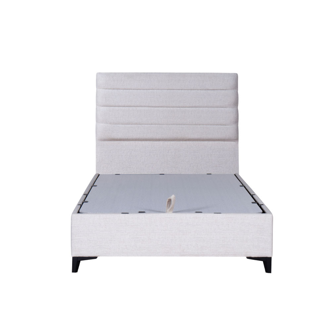 STRATTA BED WITH STORAGE (FOR MATTRESS 120x200cm) FABRIC OFF WHITE 06-900 E1 TR