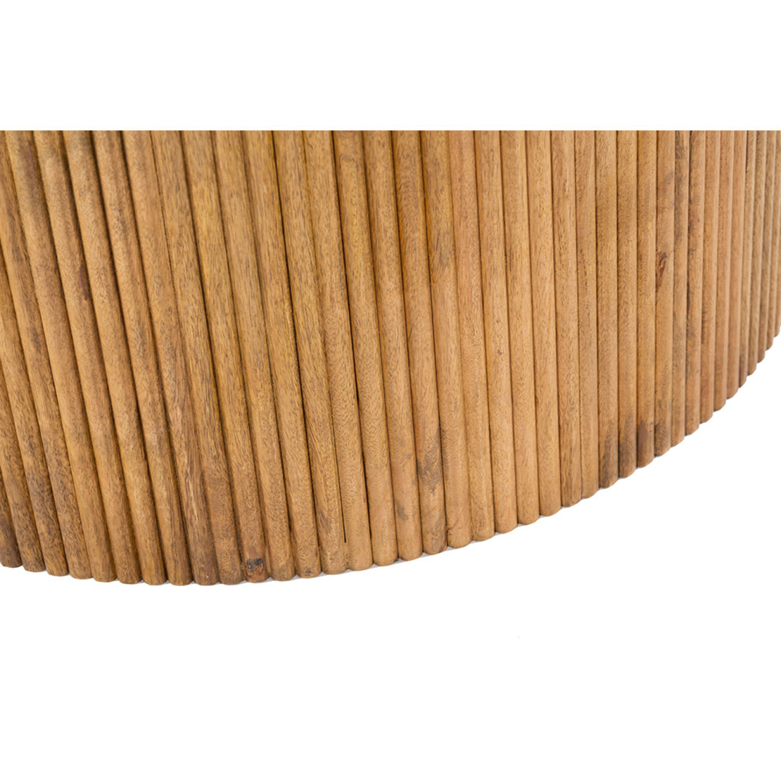 ORGANIC TABLE WOOD MANGO WALNUT IN