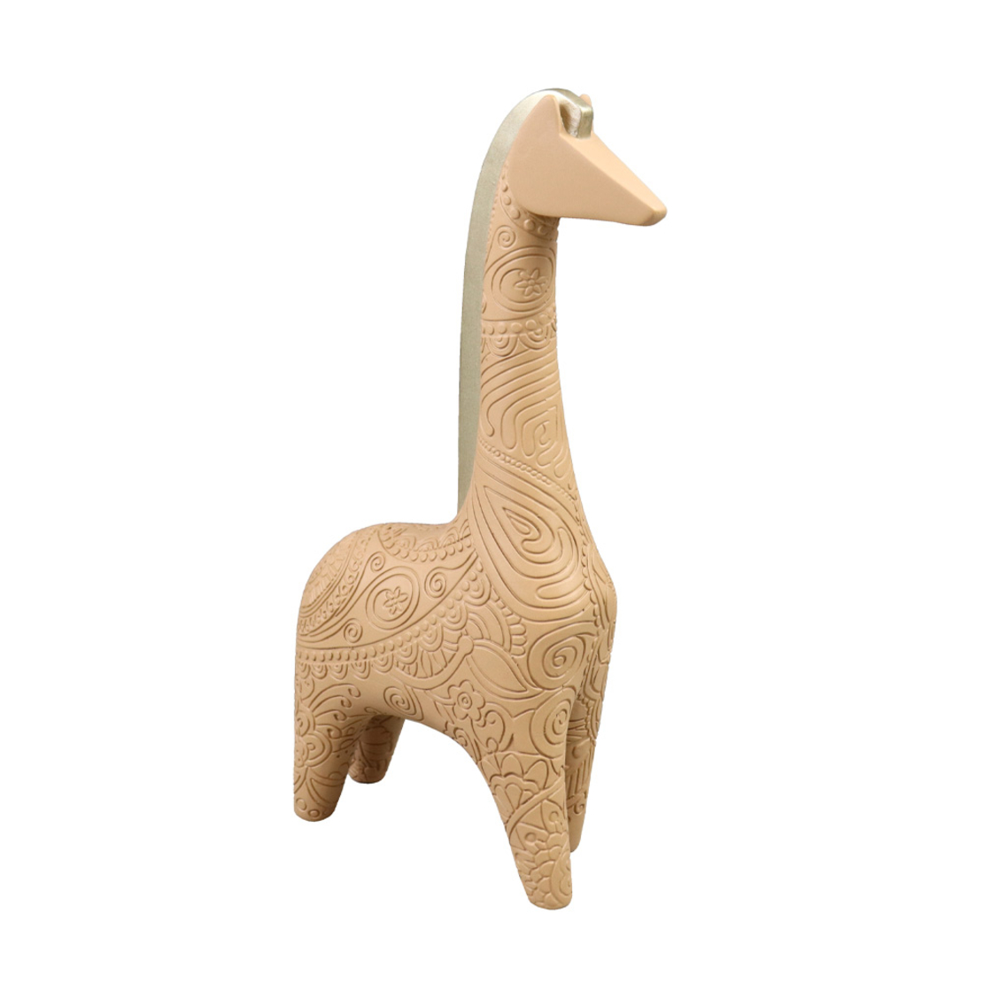 GRAZER DECO GIRAFFE POLYRESIN TERRACOTTA 14,5x5,5x