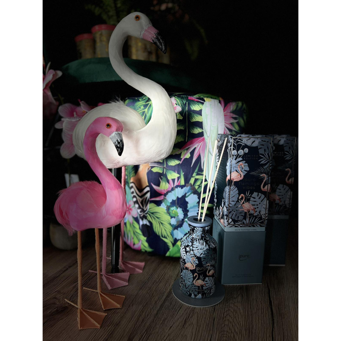 GRAN FLAMINGO DECO FLAMINGO POLYFOAM PINK H35cm PR