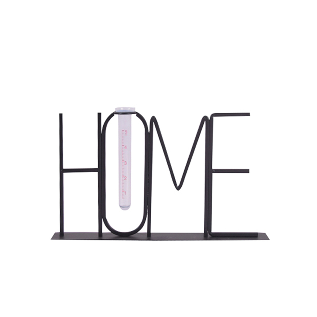 HOME DECO METAL BLACK 37,15x5,08xH21,27cm PRC