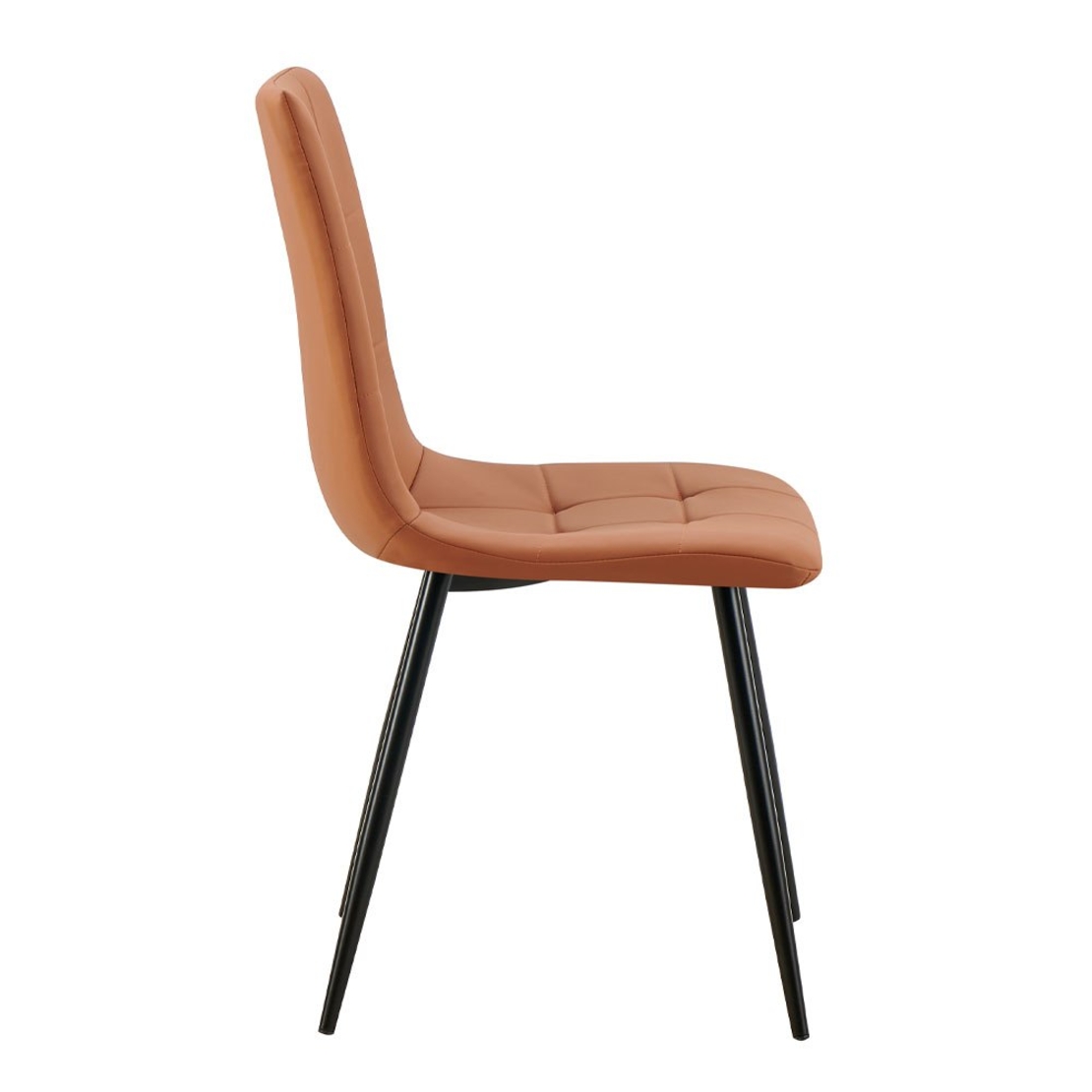 CARRE CHAIR FABRIC TABAC METAL E1 PRC