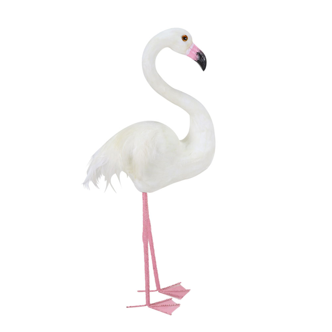 GRAN FLAMINGO DECO FLAMINGO POLYFOAM WHITE H52cm P