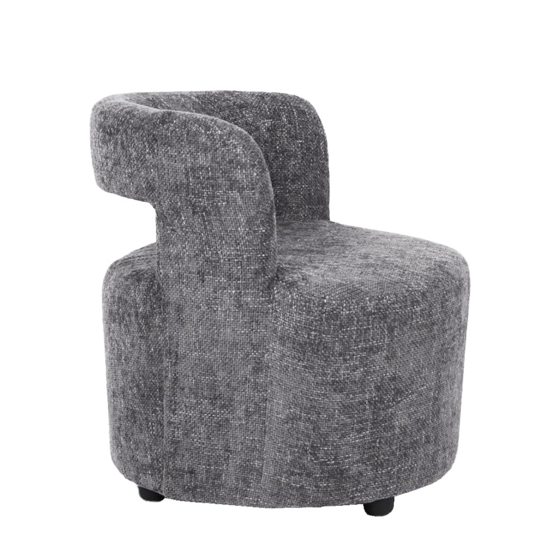 MONTI ARMCHAIR FABRIC GREY LIGHT PRC