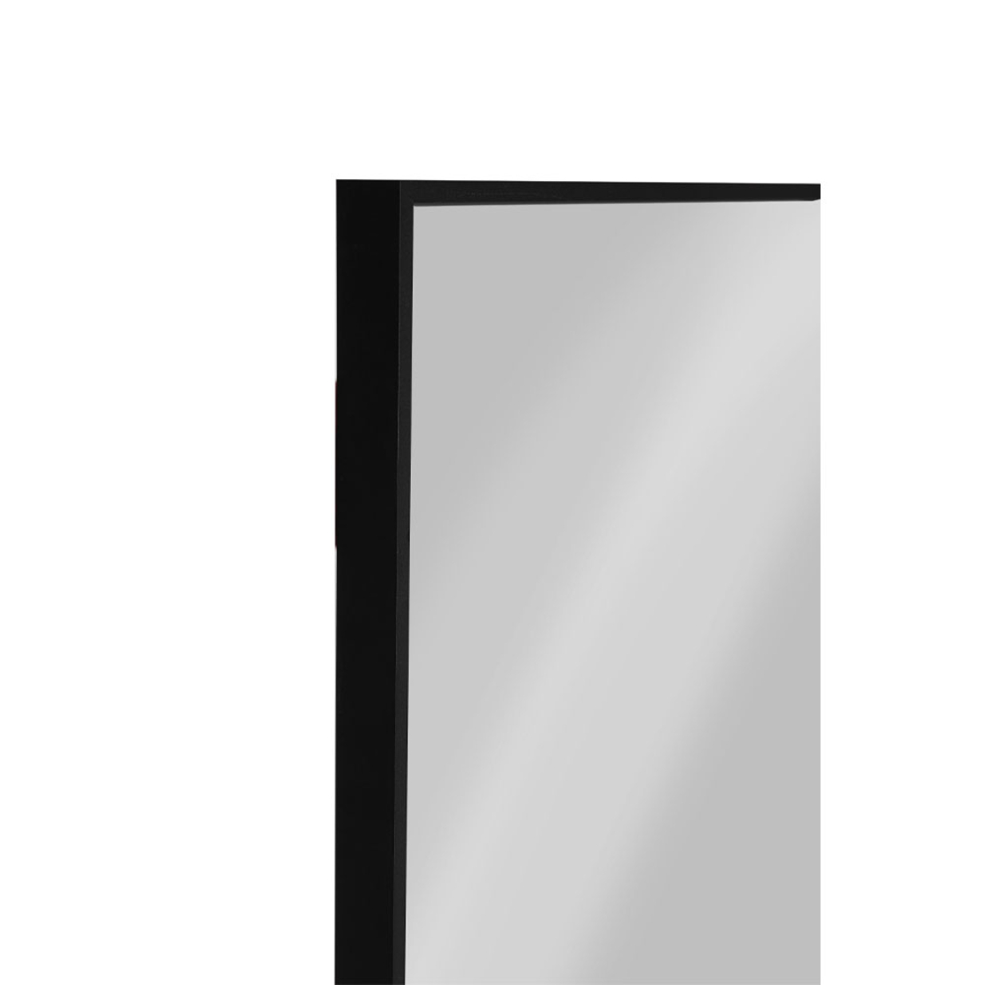 LISSO MIRROR ALUMINIUM BLACK 70x90